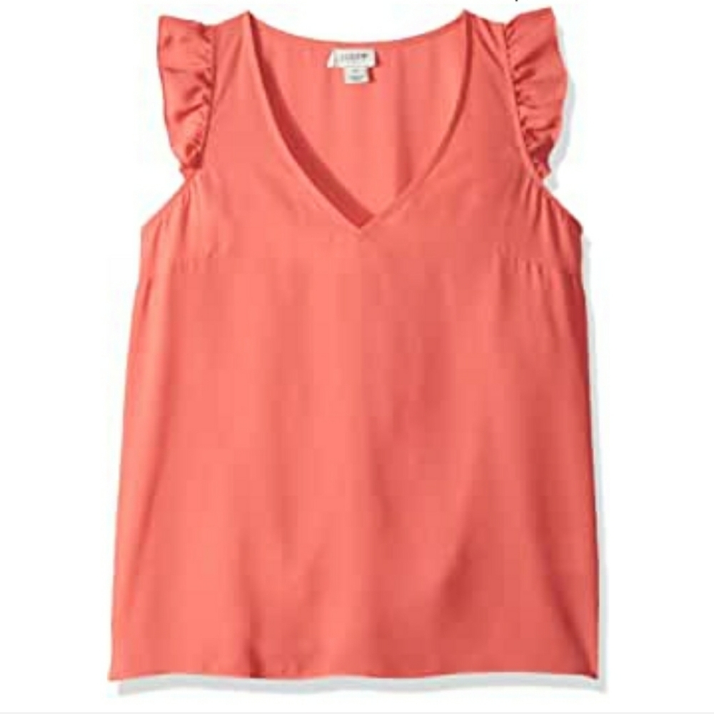 J. Crew sleeveless ruffle top - Brand New with tags!!